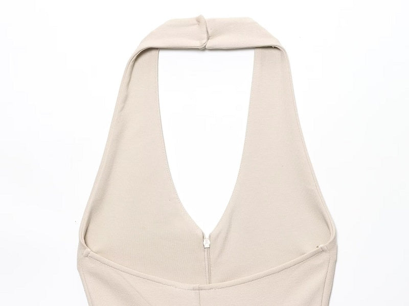 Pilattes Jumpsuite Rückenfreu