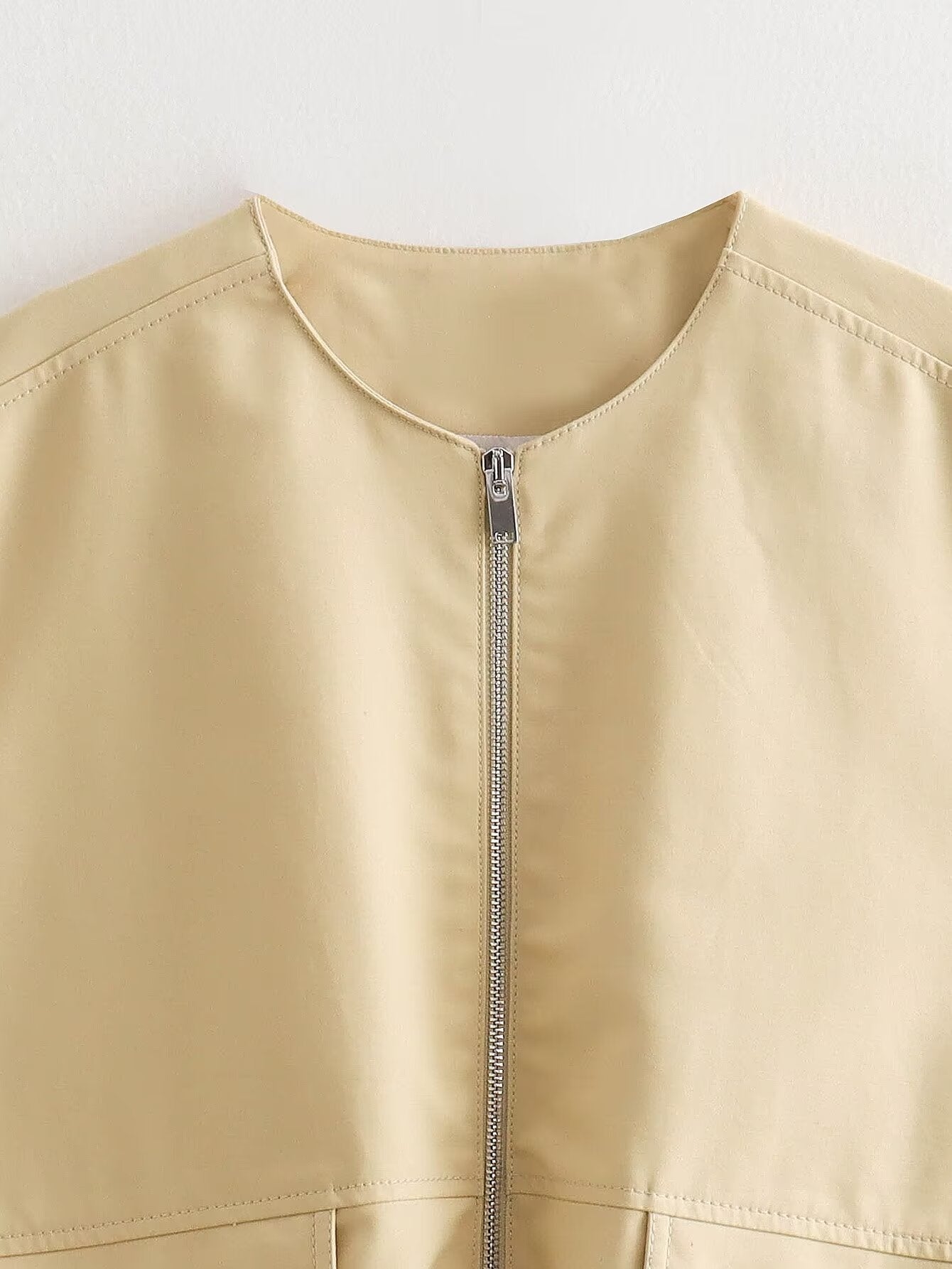 Weste mit Reißverschluss