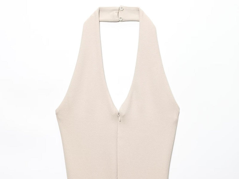 Pilattes Jumpsuite Rückenfreu