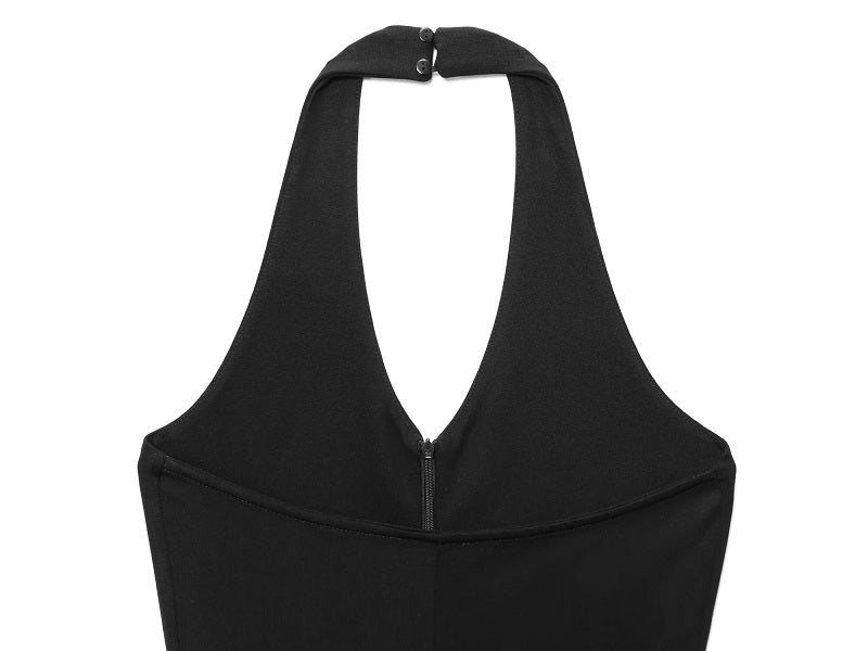 Pilattes Jumpsuite Rückenfreu