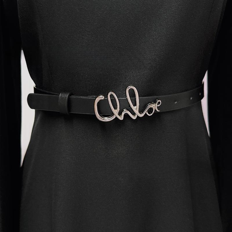 Trendy Gürtel mit Metallschnalle