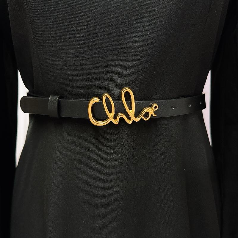 Trendy Gürtel mit Metallschnalle