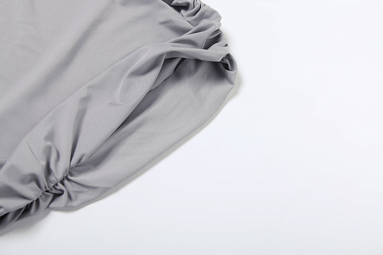 2 Pieces Set mit Minirock & Crop Top