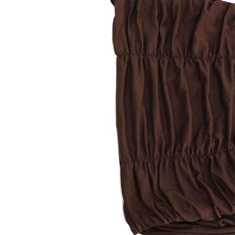 Bodycon Kleid mit Kragen und Raffung