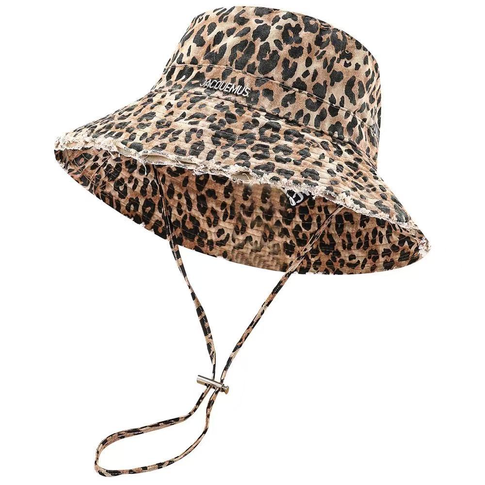 Fischerhut mit Leopardenmuster