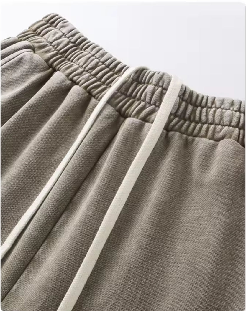 Lässige Hose mit Kordelzug Detail